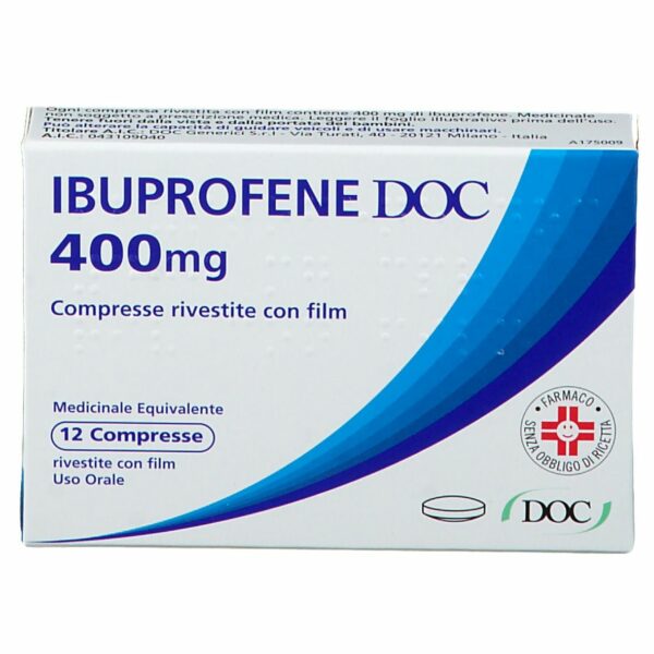 Ibuprofene senza ricetta